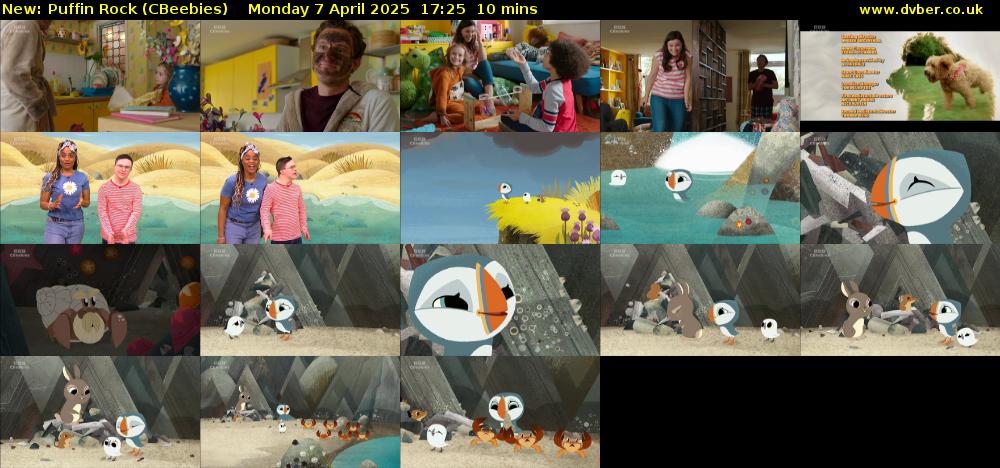 Puffin Rock (CBeebies) Monday 7 April 2025 17:25 - 17:35