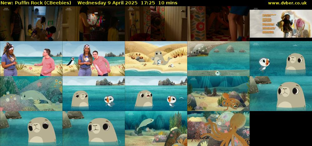 Puffin Rock (CBeebies) Wednesday 9 April 2025 17:25 - 17:35
