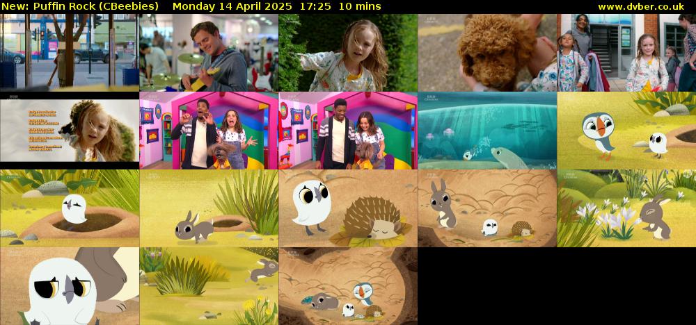 Puffin Rock (CBeebies) Monday 14 April 2025 17:25 - 17:35