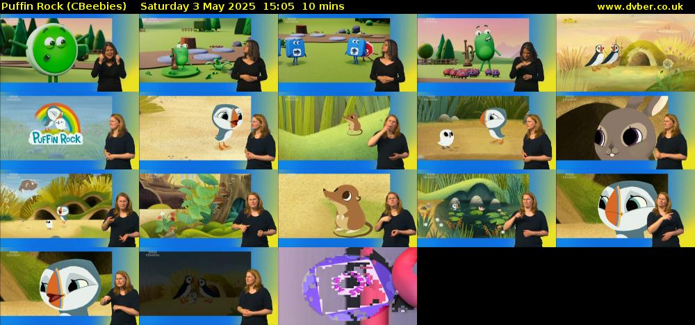 Puffin Rock (CBeebies) Saturday 3 May 2025 15:05 - 15:15