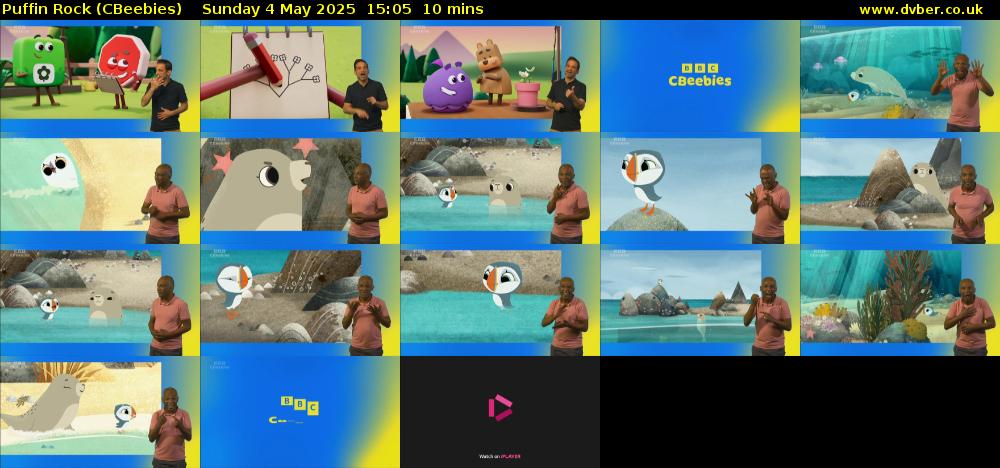 Puffin Rock (CBeebies) Sunday 4 May 2025 15:05 - 15:15