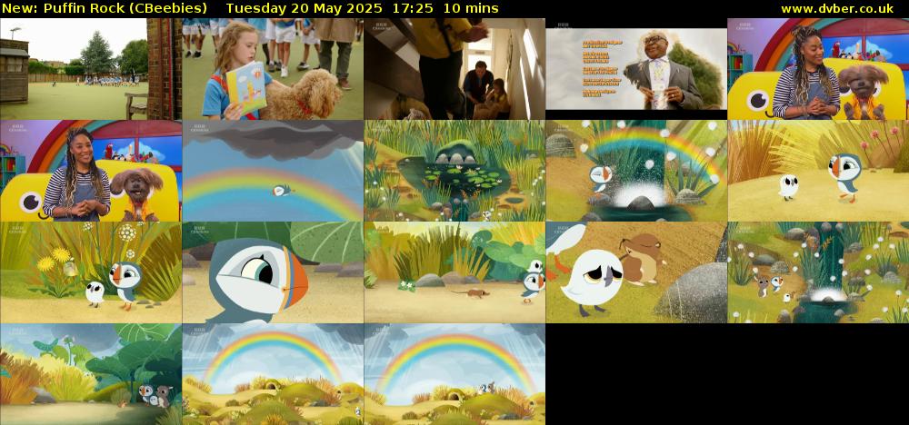 Puffin Rock (CBeebies) Tuesday 20 May 2025 17:25 - 17:35