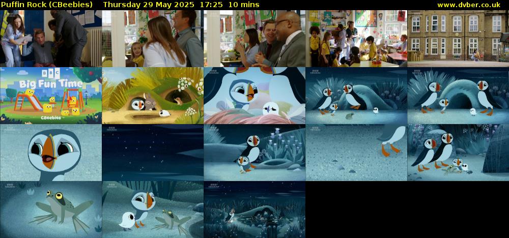Puffin Rock (CBeebies) Thursday 29 May 2025 17:25 - 17:35