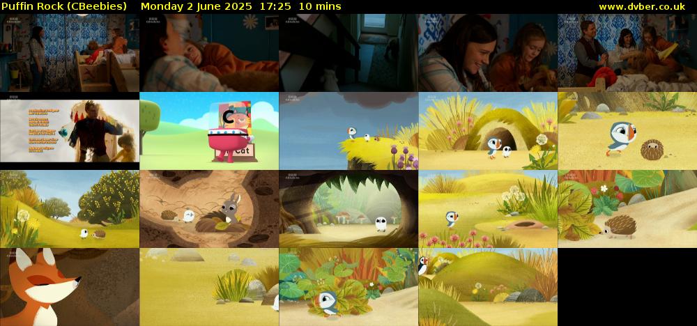 Puffin Rock (CBeebies) Monday 2 June 2025 17:25 - 17:35