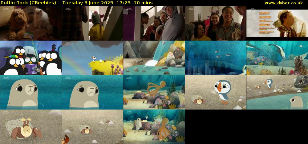 Puffin Rock (CBeebies) Tuesday 3 June 2025 17:25 - 17:35