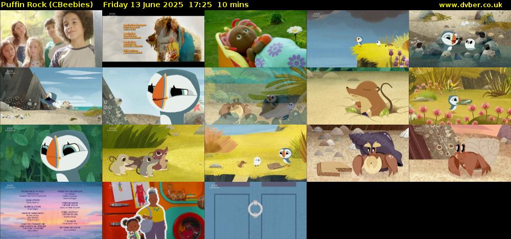 Puffin Rock (CBeebies) Friday 13 June 2025 17:25 - 17:35