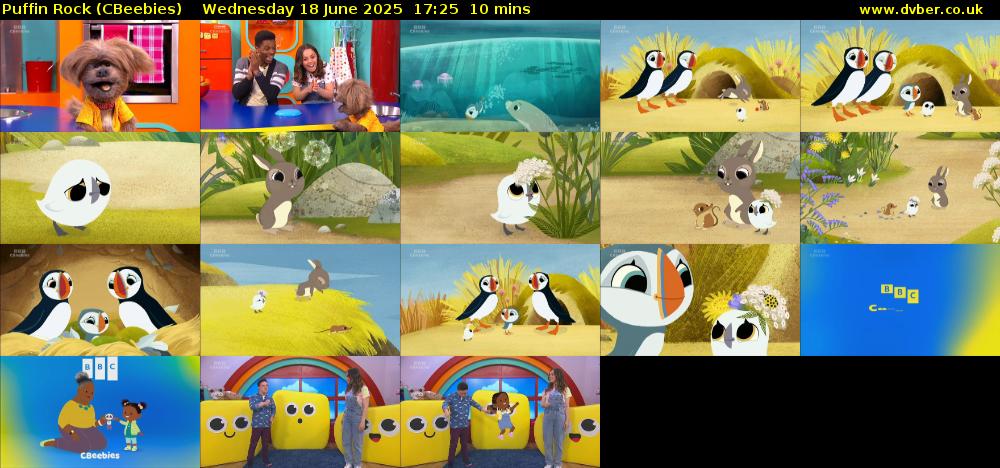 Puffin Rock (CBeebies) Wednesday 18 June 2025 17:25 - 17:35