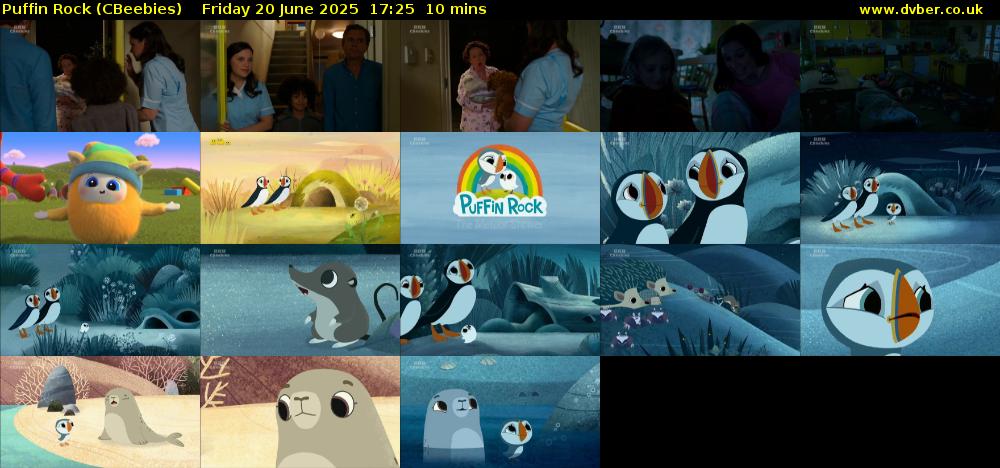 Puffin Rock (CBeebies) Friday 20 June 2025 17:25 - 17:35