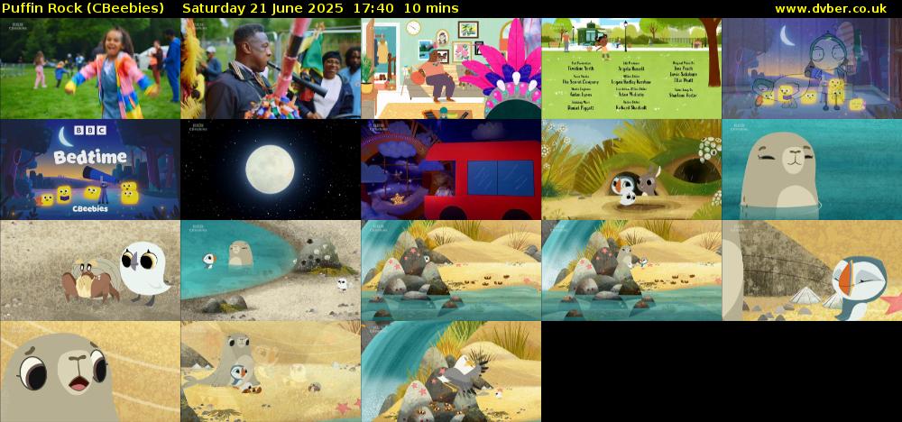 Puffin Rock (CBeebies) Saturday 21 June 2025 17:40 - 17:50