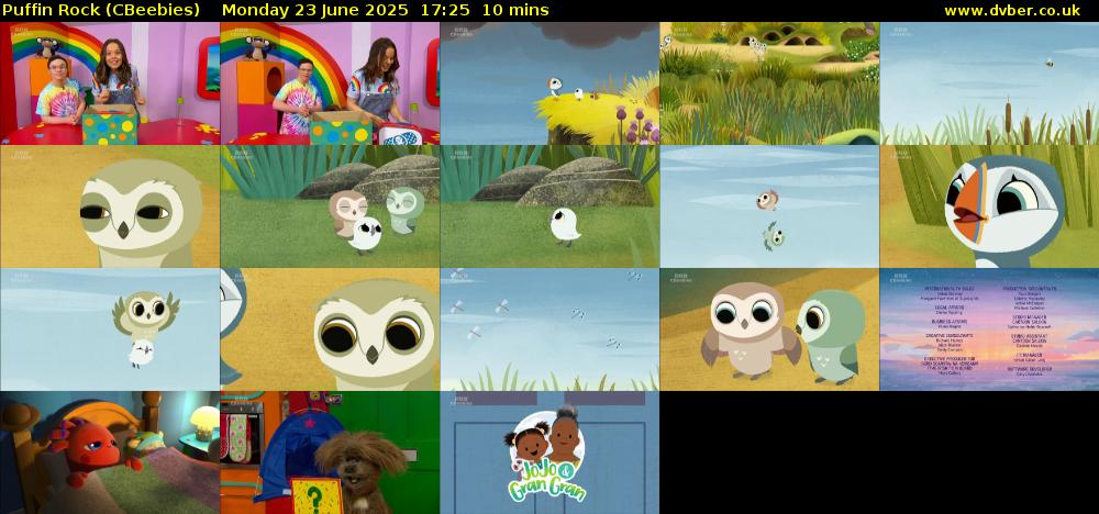 Puffin Rock (CBeebies) Monday 23 June 2025 17:25 - 17:35