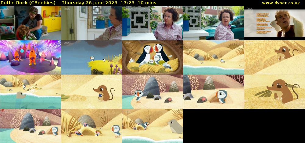 Puffin Rock (CBeebies) Thursday 26 June 2025 17:25 - 17:35
