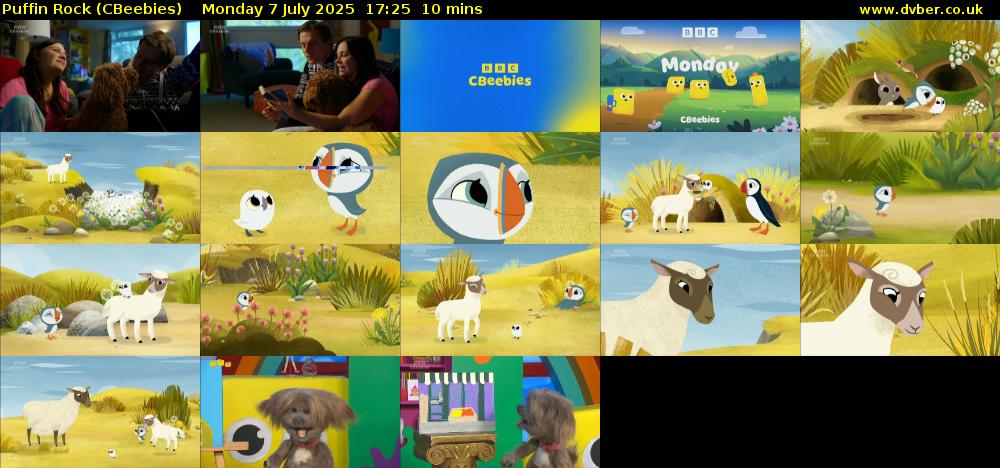 Puffin Rock (CBeebies) Monday 7 July 2025 17:25 - 17:35