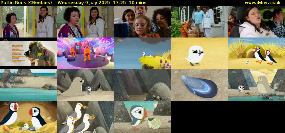 Puffin Rock (CBeebies) Wednesday 9 July 2025 17:25 - 17:35