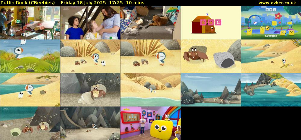 Puffin Rock (CBeebies) Friday 18 July 2025 17:25 - 17:35