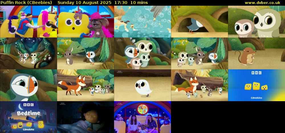 Puffin Rock (CBeebies) Sunday 10 August 2025 17:30 - 17:40