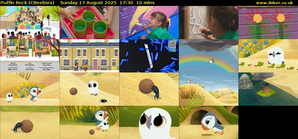 Puffin Rock (CBeebies) Sunday 17 August 2025 17:30 - 17:40