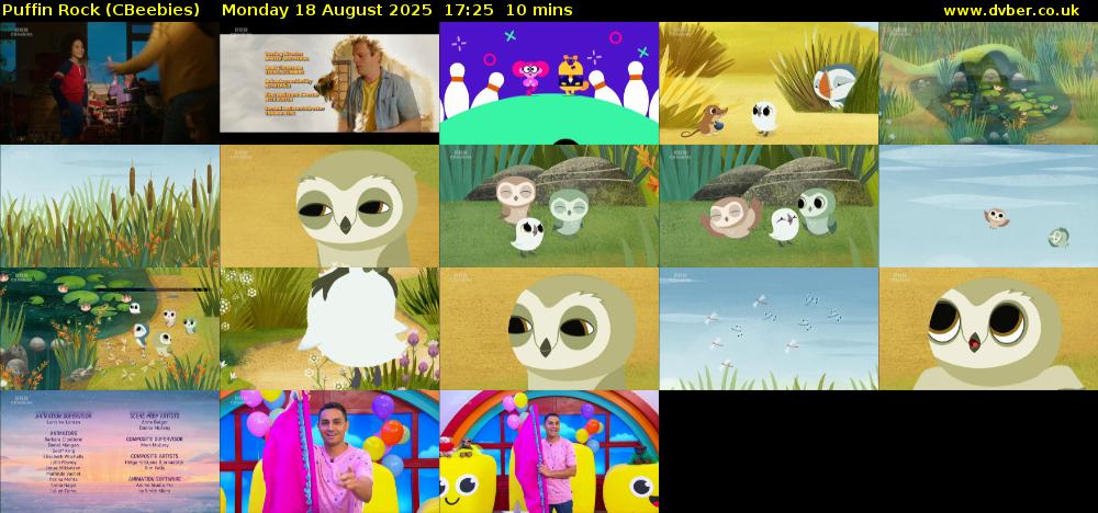 Puffin Rock (CBeebies) Monday 18 August 2025 17:25 - 17:35