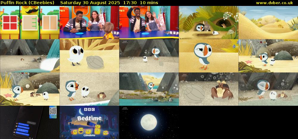 Puffin Rock (CBeebies) Saturday 30 August 2025 17:30 - 17:40