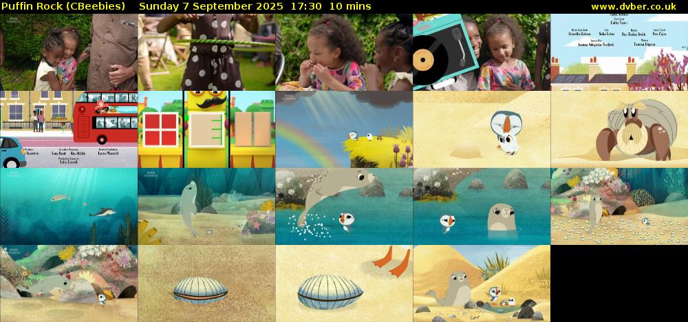 Puffin Rock (CBeebies) Sunday 7 September 2025 17:30 - 17:40