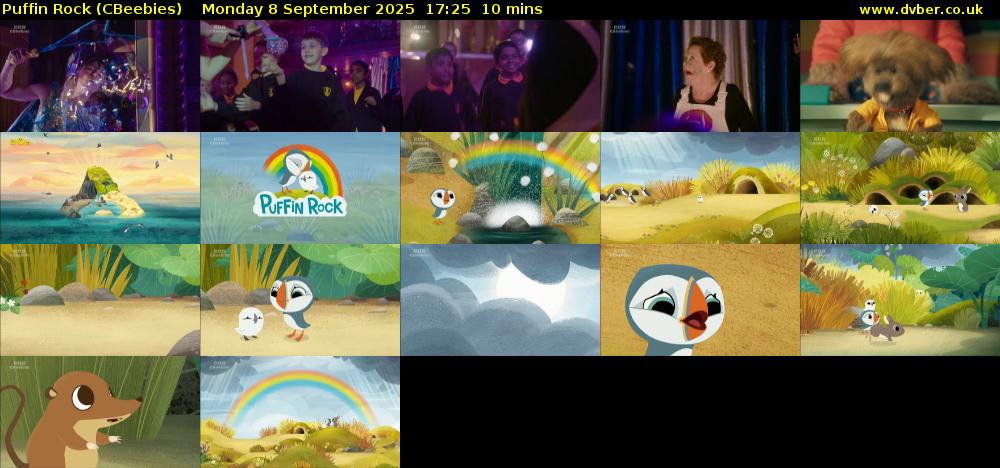 Puffin Rock (CBeebies) Monday 8 September 2025 17:25 - 17:35