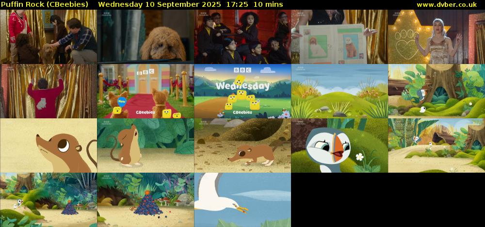 Puffin Rock (CBeebies) Wednesday 10 September 2025 17:25 - 17:35