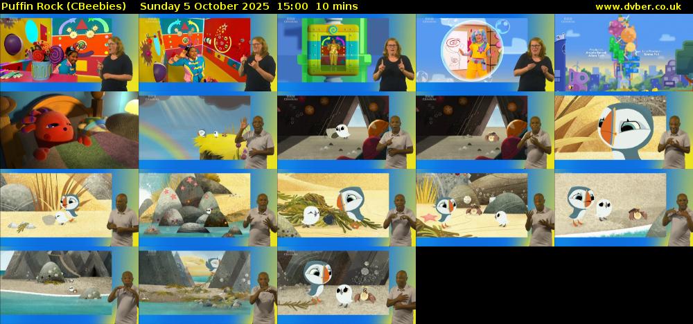 Puffin Rock (CBeebies) Sunday 5 October 2025 15:00 - 15:10