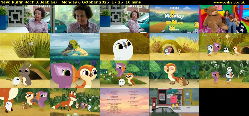 Puffin Rock (CBeebies) Monday 6 October 2025 17:25 - 17:35