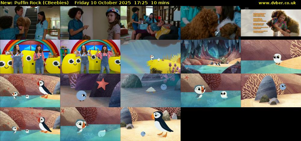 Puffin Rock (CBeebies) Friday 10 October 2025 17:25 - 17:35