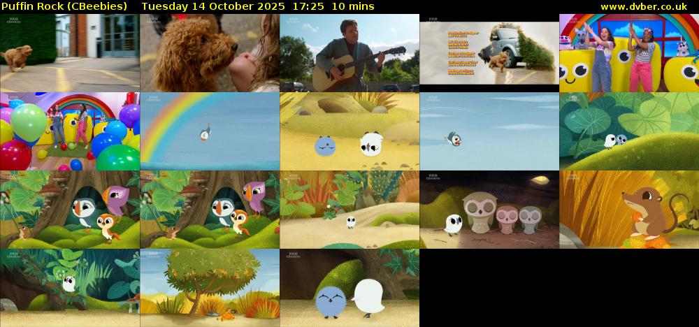 Puffin Rock (CBeebies) Tuesday 14 October 2025 17:25 - 17:35