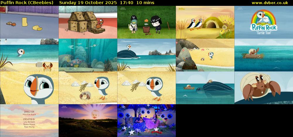 Puffin Rock (CBeebies) Sunday 19 October 2025 17:40 - 17:50