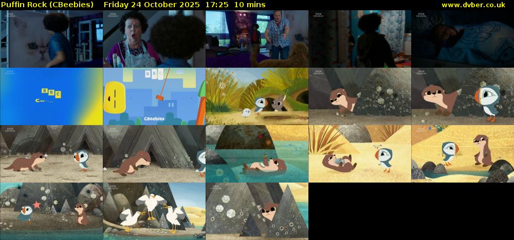 Puffin Rock (CBeebies) Friday 24 October 2025 17:25 - 17:35