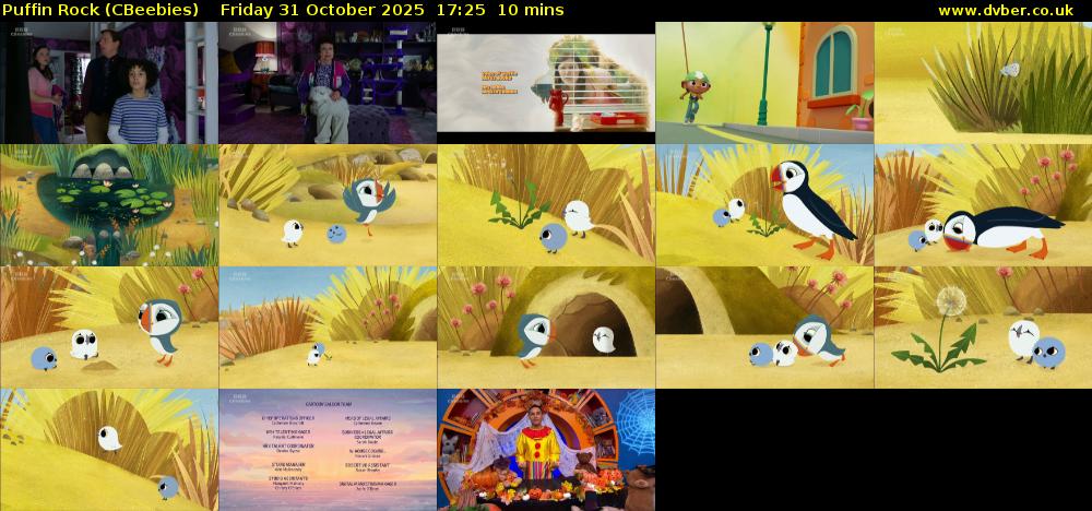 Puffin Rock (CBeebies) Friday 31 October 2025 17:25 - 17:35