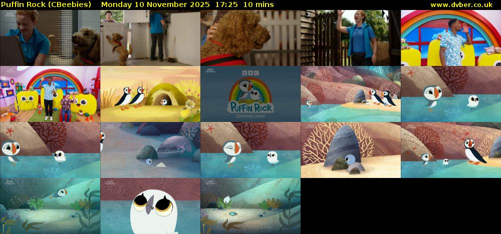 Puffin Rock (CBeebies) Monday 10 November 2025 17:25 - 17:35