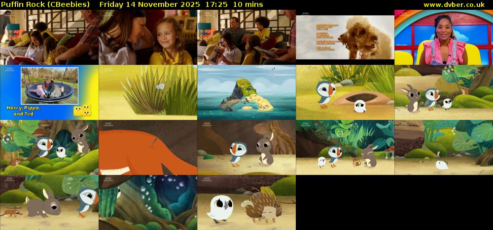 Puffin Rock (CBeebies) Friday 14 November 2025 17:25 - 17:35