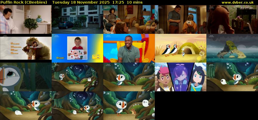 Puffin Rock (CBeebies) Tuesday 18 November 2025 17:25 - 17:35