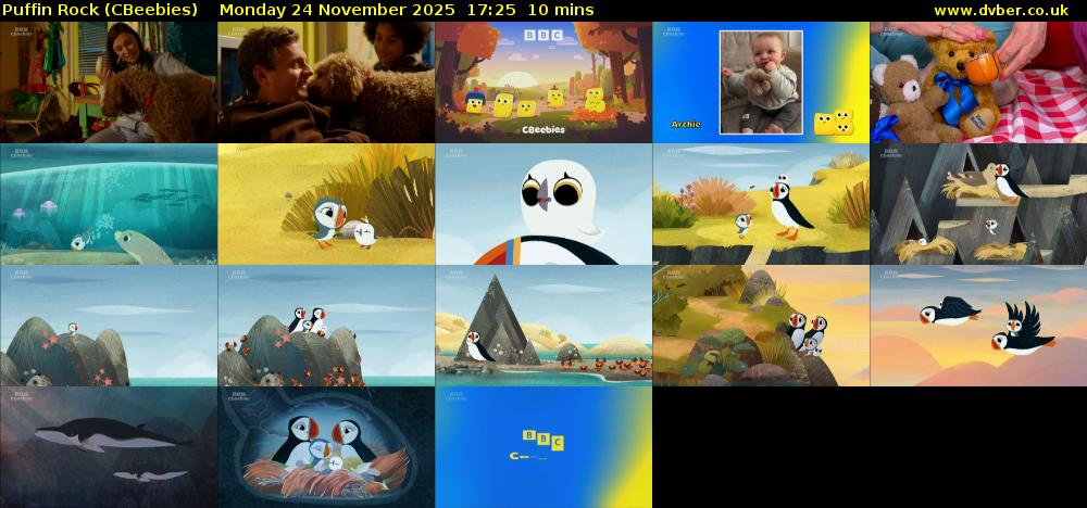 Puffin Rock (CBeebies) Monday 24 November 2025 17:25 - 17:35