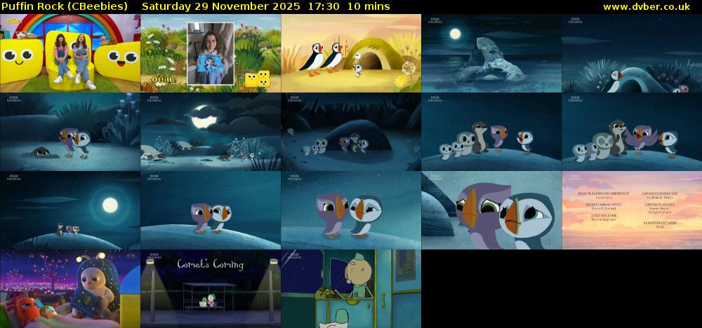 Puffin Rock (CBeebies) Saturday 29 November 2025 17:30 - 17:40