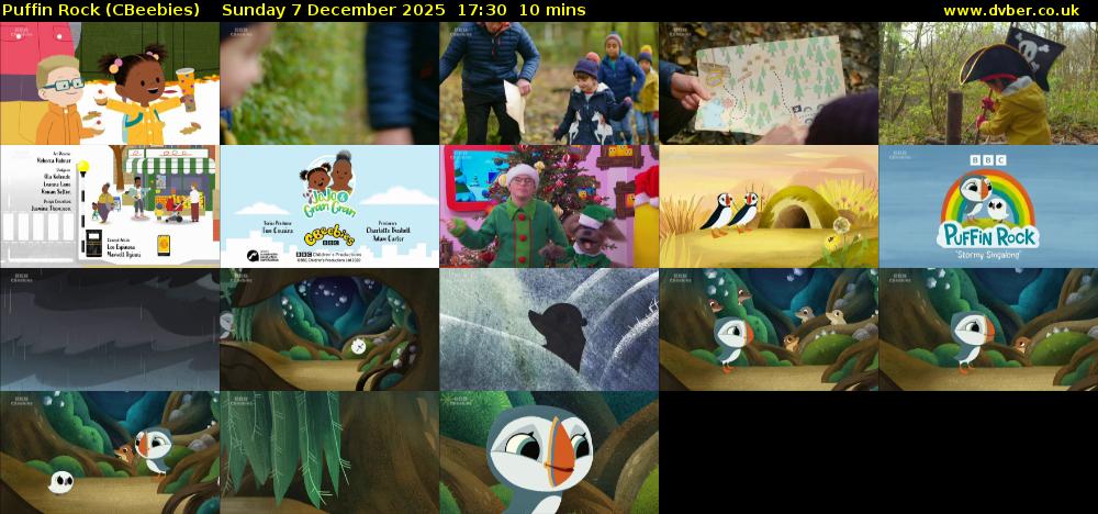 Puffin Rock (CBeebies) Sunday 7 December 2025 17:30 - 17:40