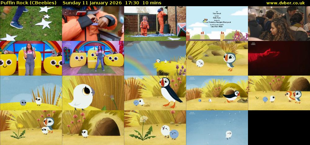 Puffin Rock (CBeebies) Sunday 11 January 2026 17:30 - 17:40