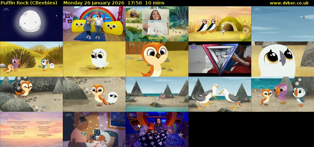 Puffin Rock (CBeebies) Monday 26 January 2026 17:50 - 18:00