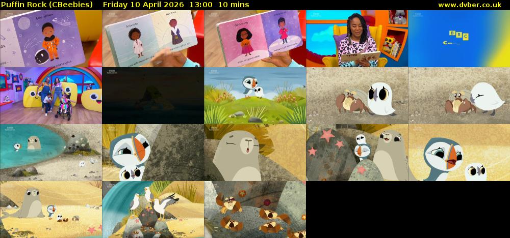 Puffin Rock (CBeebies) Friday 10 April 2026 13:00 - 13:10