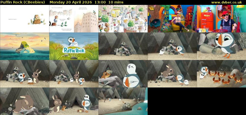 Puffin Rock (CBeebies) Monday 20 April 2026 13:00 - 13:10