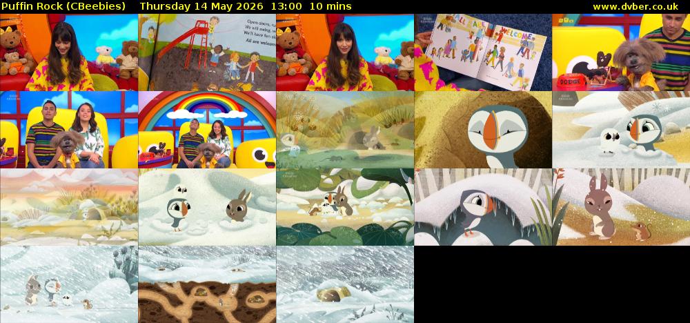 Puffin Rock (CBeebies) Thursday 14 May 2026 13:00 - 13:10