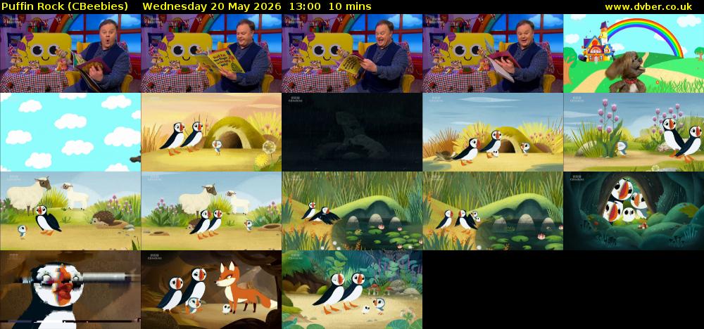 Puffin Rock (CBeebies) Wednesday 20 May 2026 13:00 - 13:10