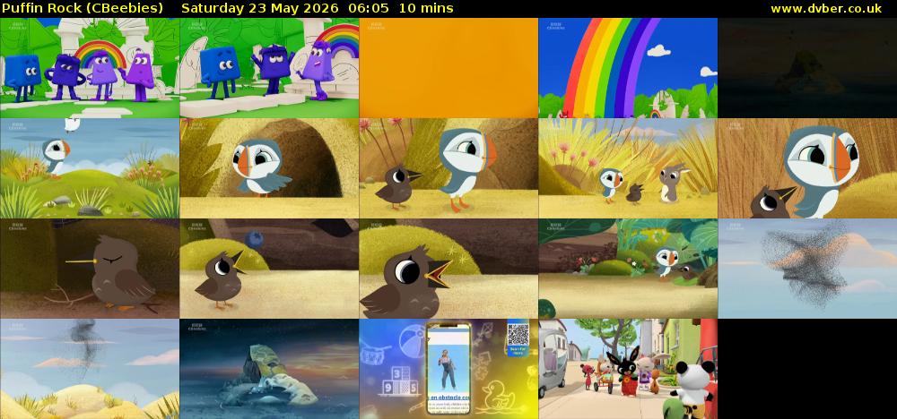 Puffin Rock (CBeebies) Saturday 23 May 2026 06:05 - 06:15