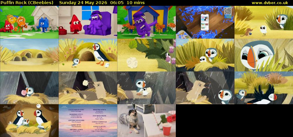 Puffin Rock (CBeebies) Sunday 24 May 2026 06:05 - 06:15