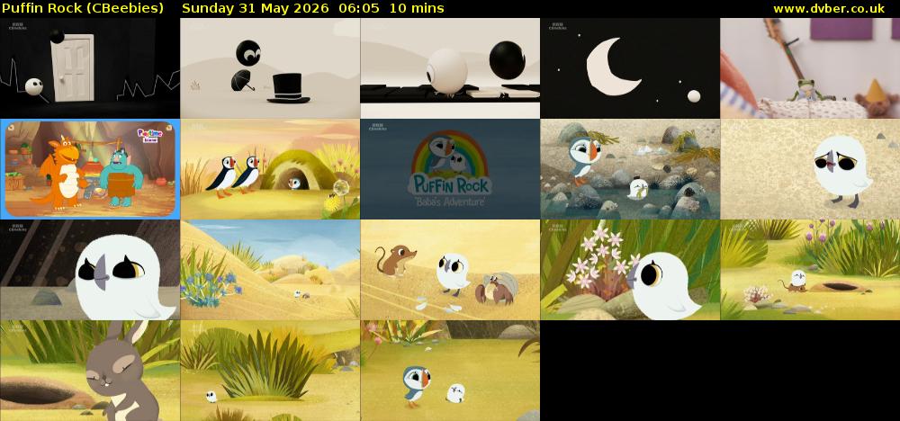 Puffin Rock (CBeebies) Sunday 31 May 2026 06:05 - 06:15