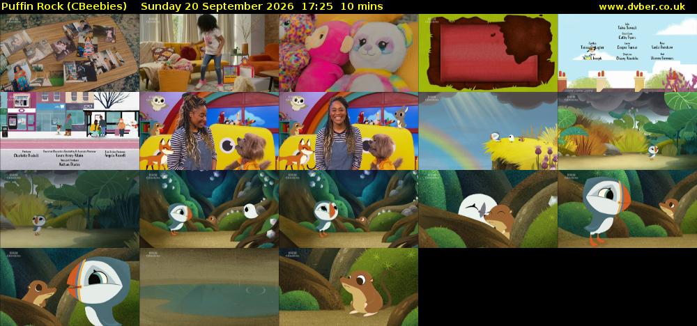 Puffin Rock (CBeebies) Sunday 20 September 2026 17:25 - 17:35