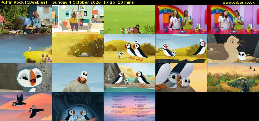 Puffin Rock (CBeebies) Sunday 4 October 2026 17:25 - 17:35