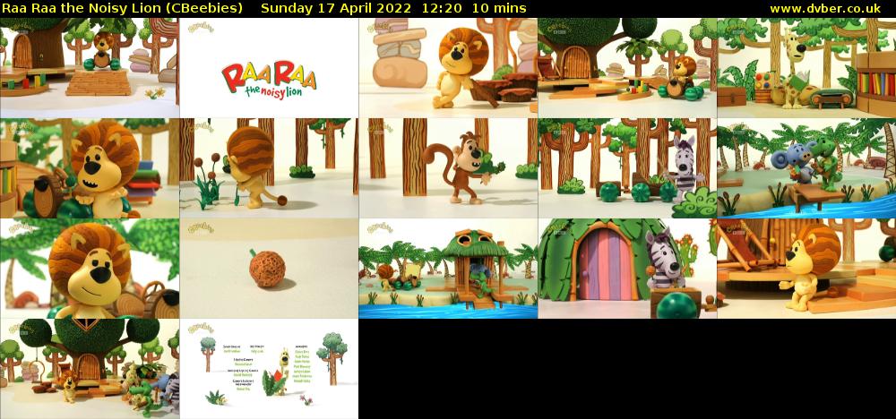 Raa Raa the Noisy Lion (CBeebies) - 2022-04-17-1220